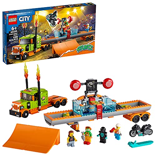 LEGO City Stunt Show Truck 60294 Building Kit (420 Pieces)