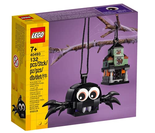 LEGO 40493 Ensemble Araignée et Maison hantée - Nouveau.